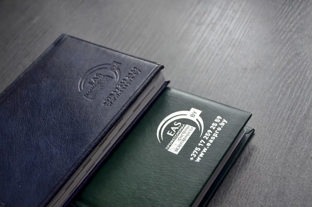 Блокноты с тиснением