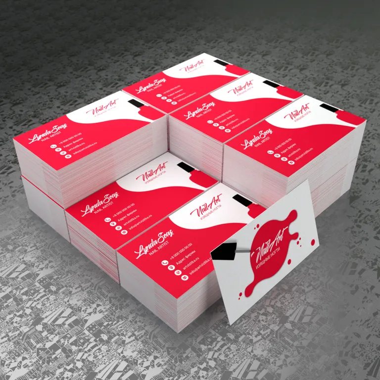 Изготовление 1000 штук визиток