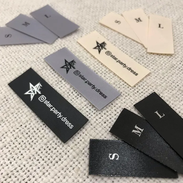 Изготовление бирок и ярлыков на одежду