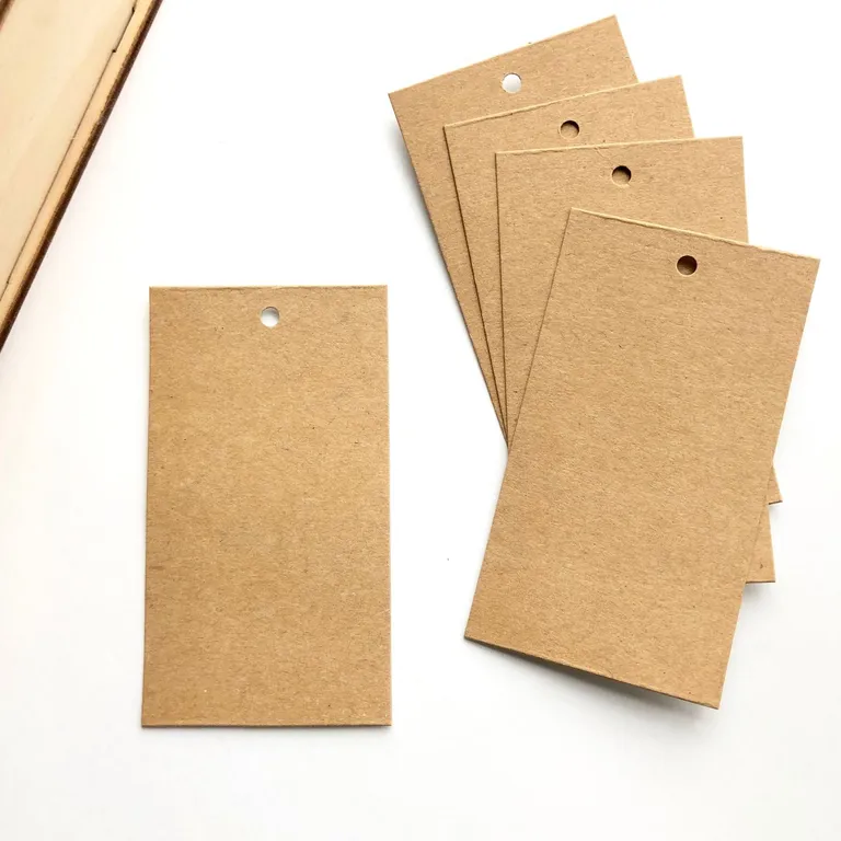 Изготовление бирок из картона