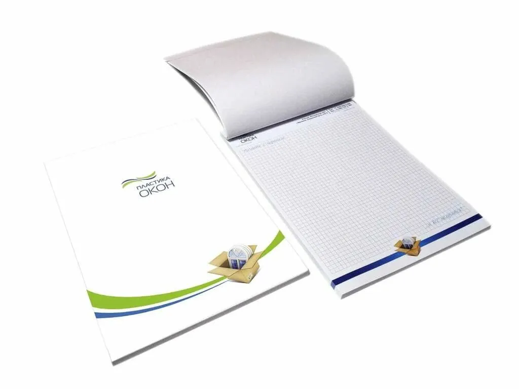 Изготовление блокнотов на склейке