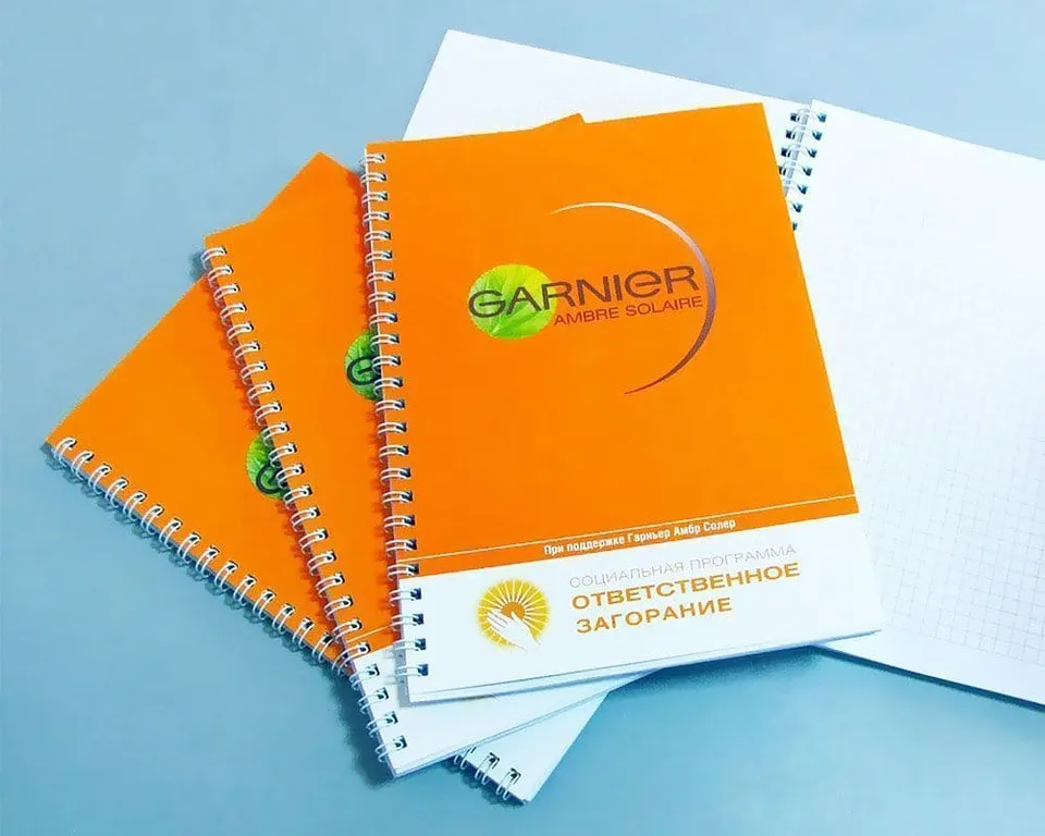 Изготовление блокнотов на заказ