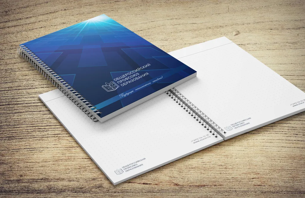 Изготовление блокнотов на заказ