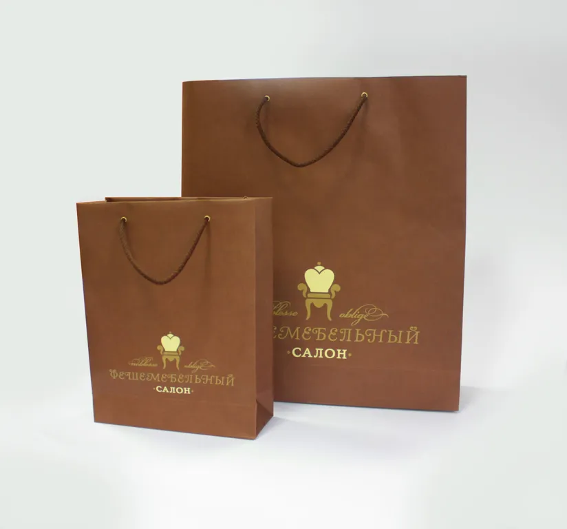 Изготовление бумажных пакетов малым тиражом