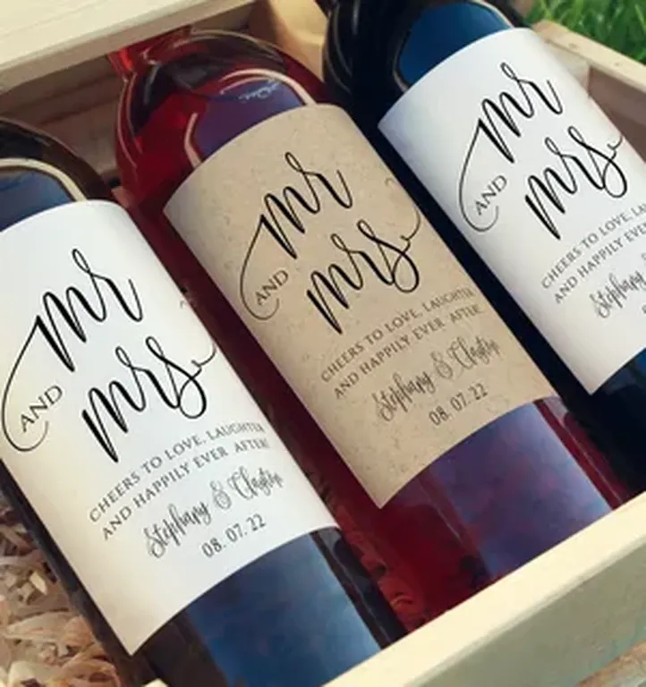 Изготовление этикеток на вино