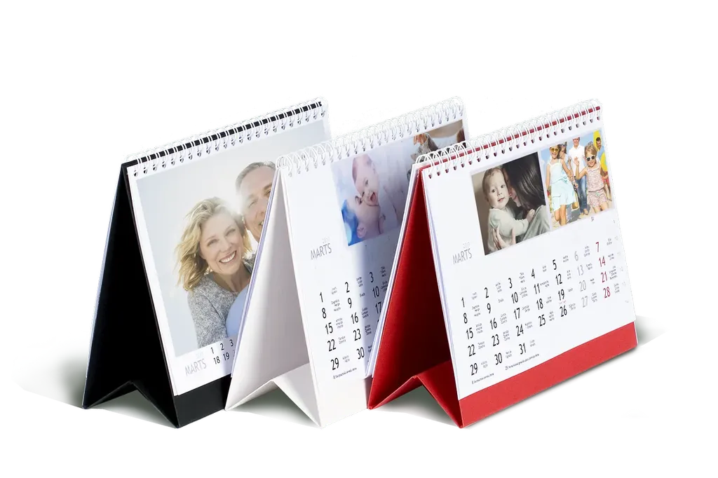Изготовление календарей малым тиражом