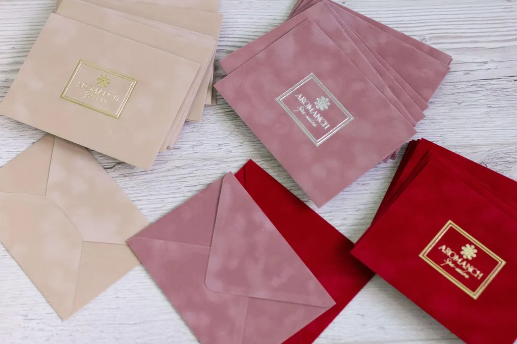 Изготовление конвертов из дизайнерской бумаги