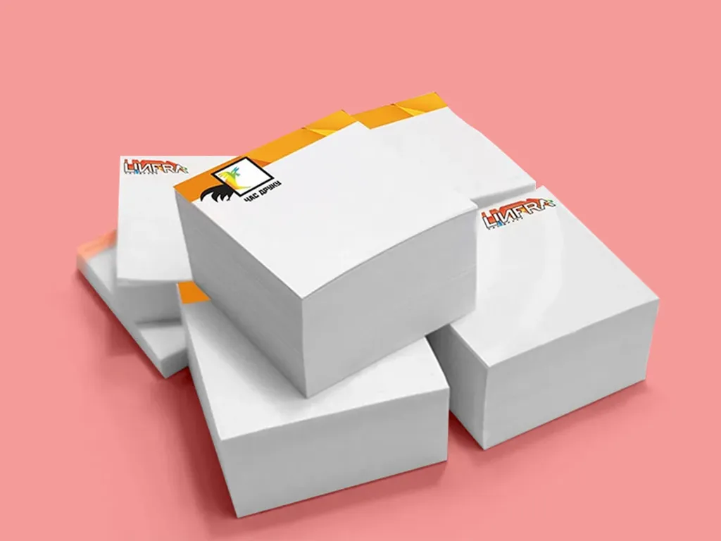 Изготовление кубариков с логотипом