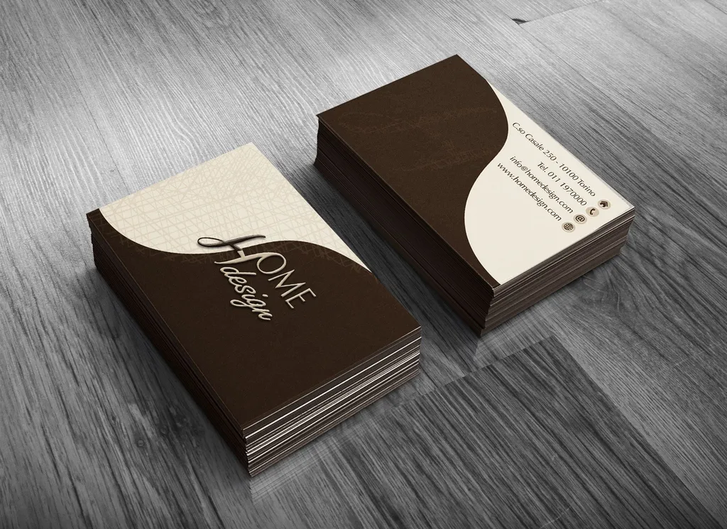 Изготовление ламинированных визиток