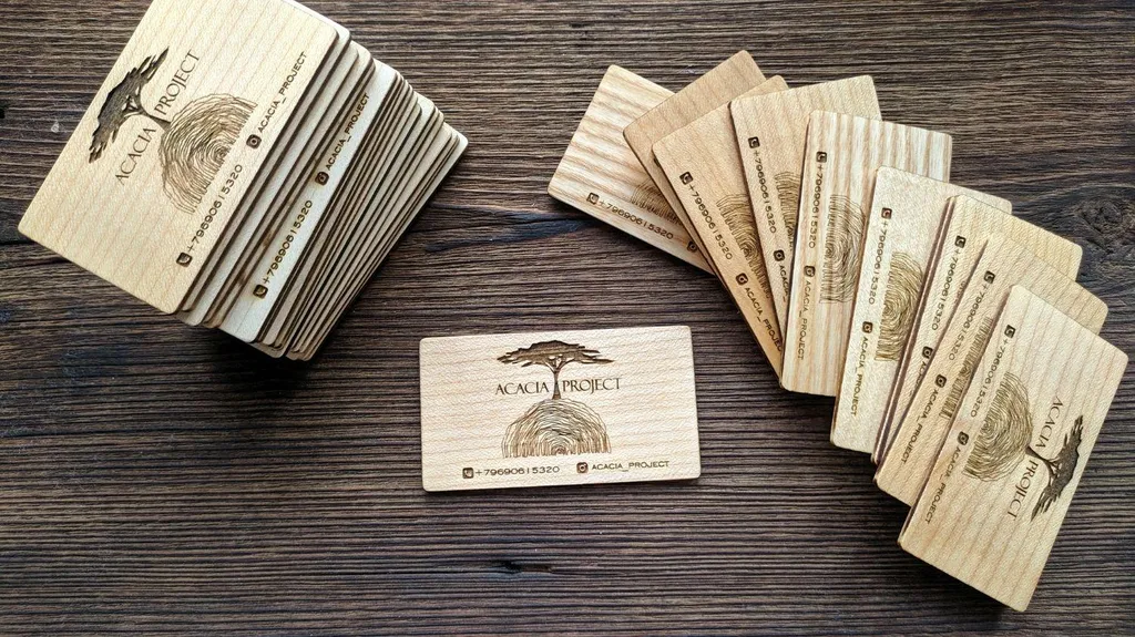 Изготовление оригинальных визиток