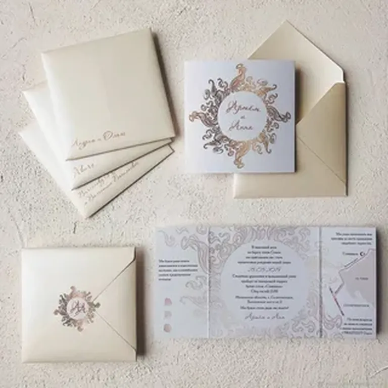 Изготовление приглашений