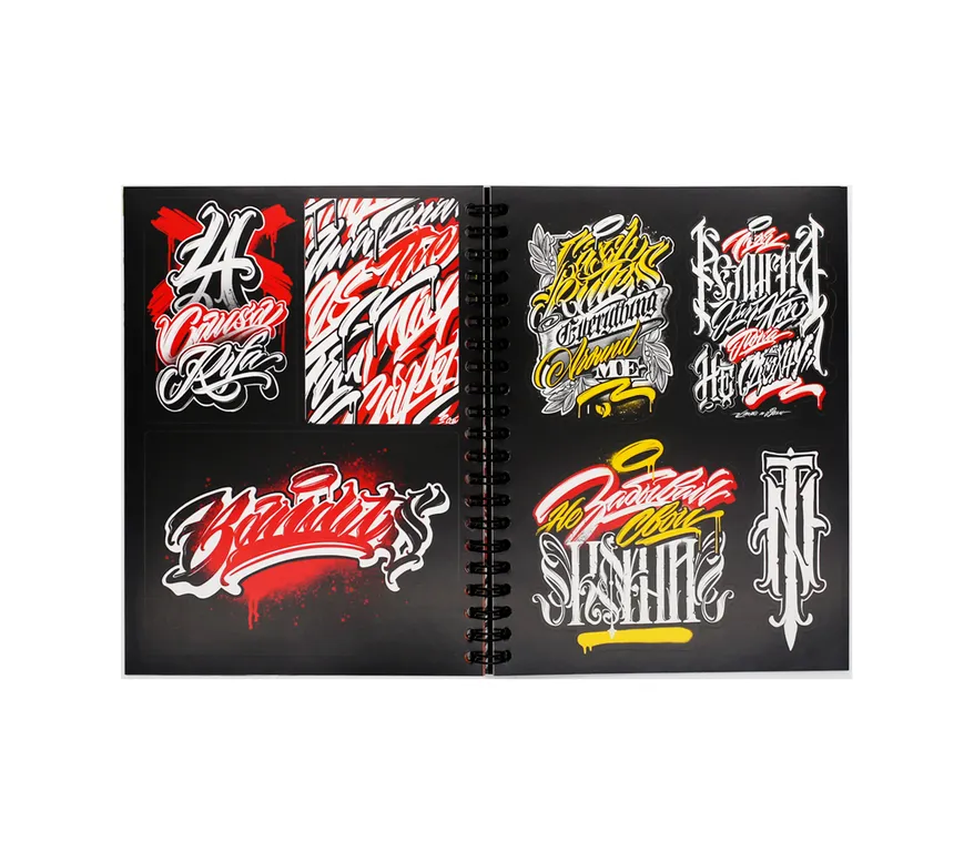 Изготовление стикербуков для наклеек