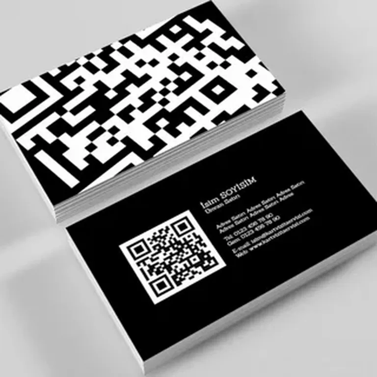 Изготовление визиток с QR кодом