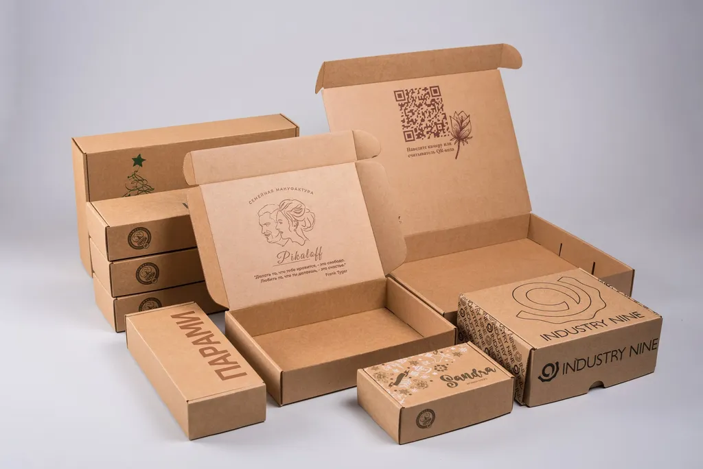 Картонная упаковка и коробки малым тиражом