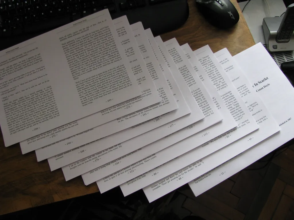 Листовая печать