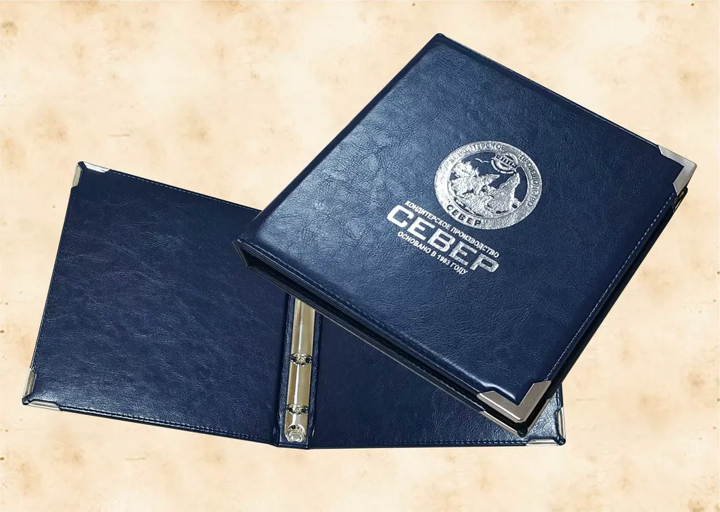 Папка с тиснением на заказ