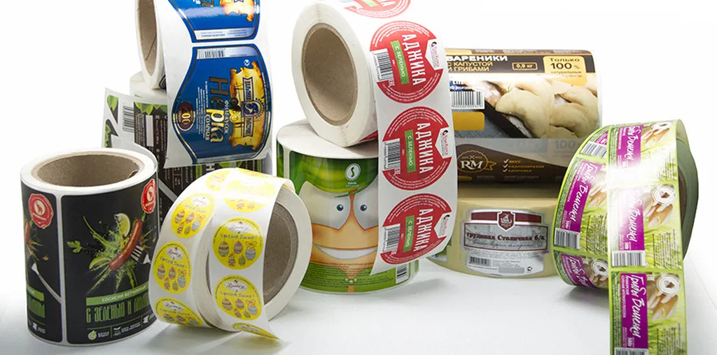 Печать глянцевых этикеток