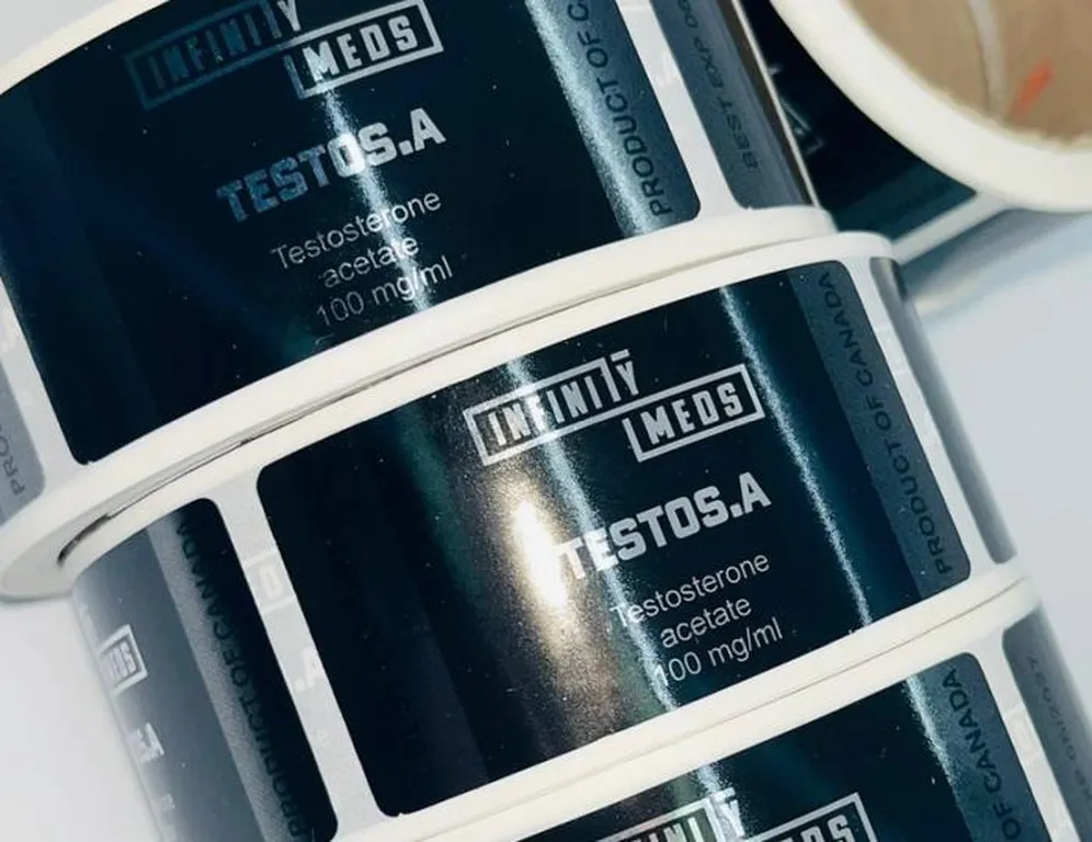 Печать глянцевых этикеток