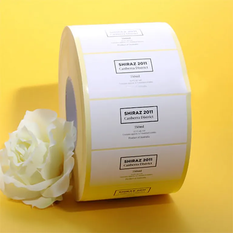 Печать глянцевых этикеток