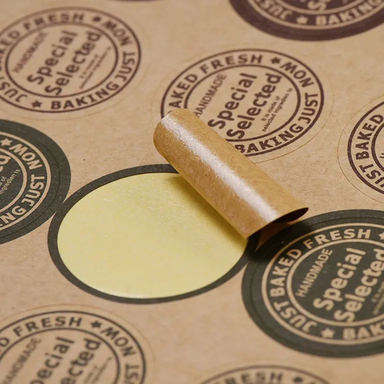 Печать крафтовых этикеток