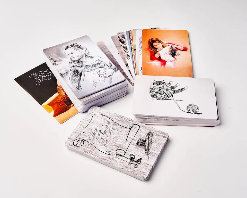 Печать метафорических карт