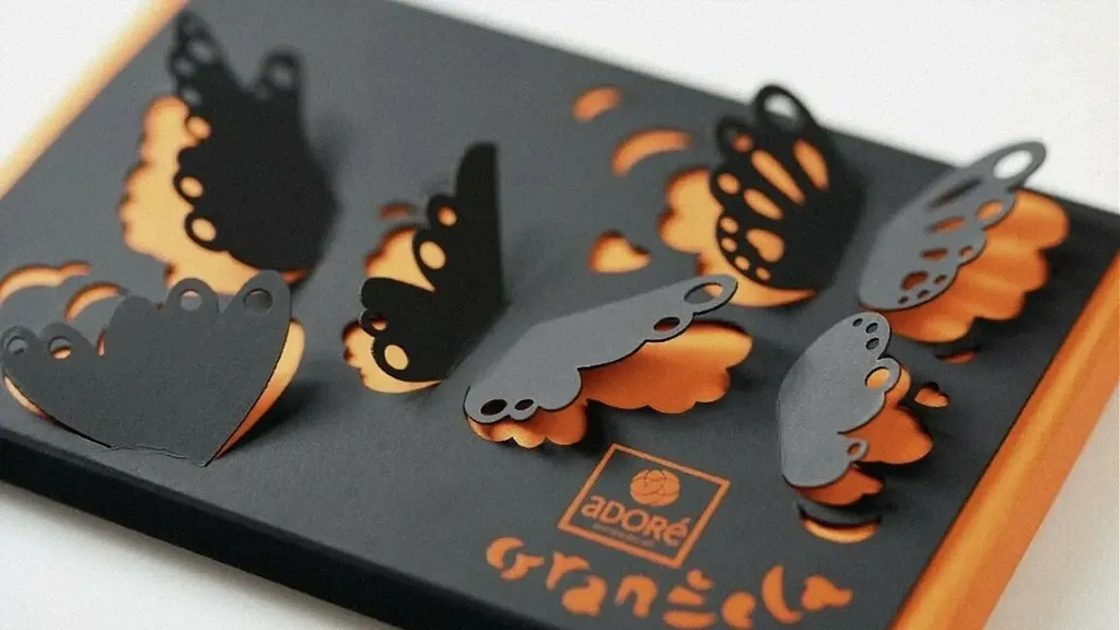 Печать на картоне с вырубкой