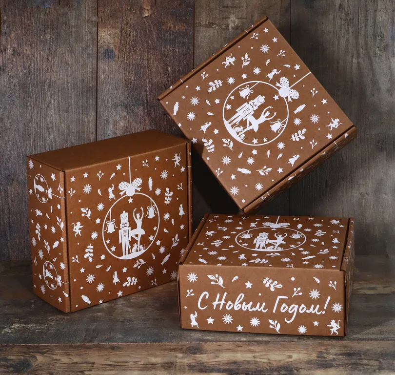 Печать на коробках из картона