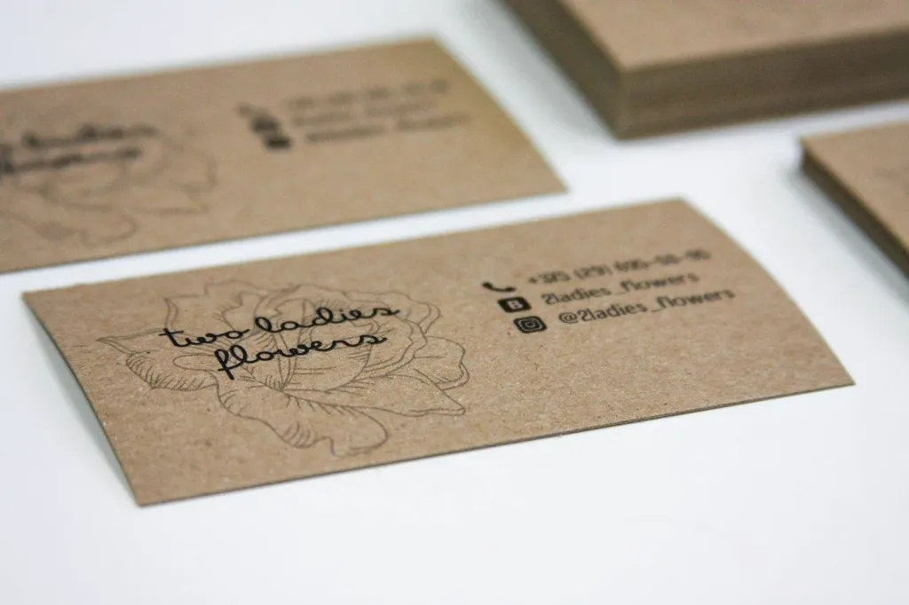 Печать на крафт бумаге