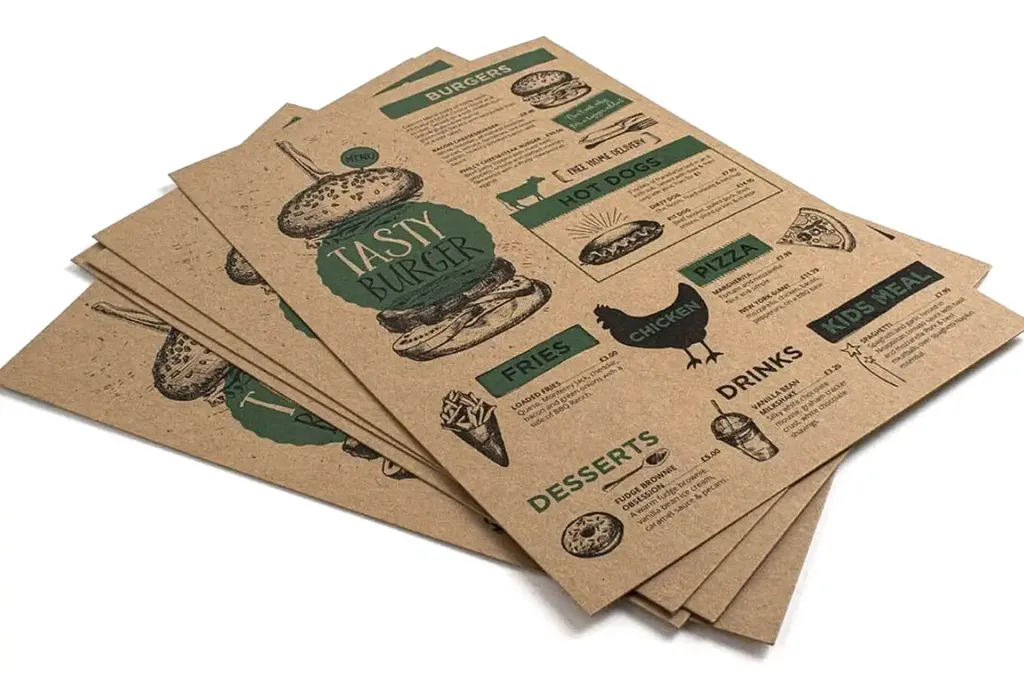 Печать на крафт бумаге