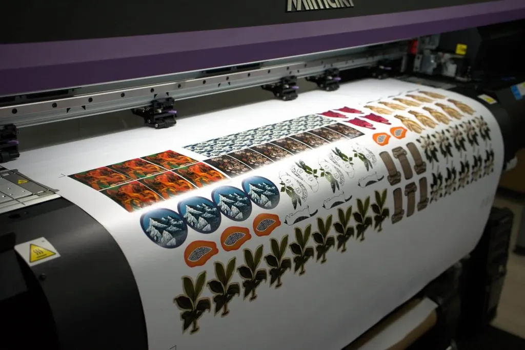 Печать на самоклеящейся пленке