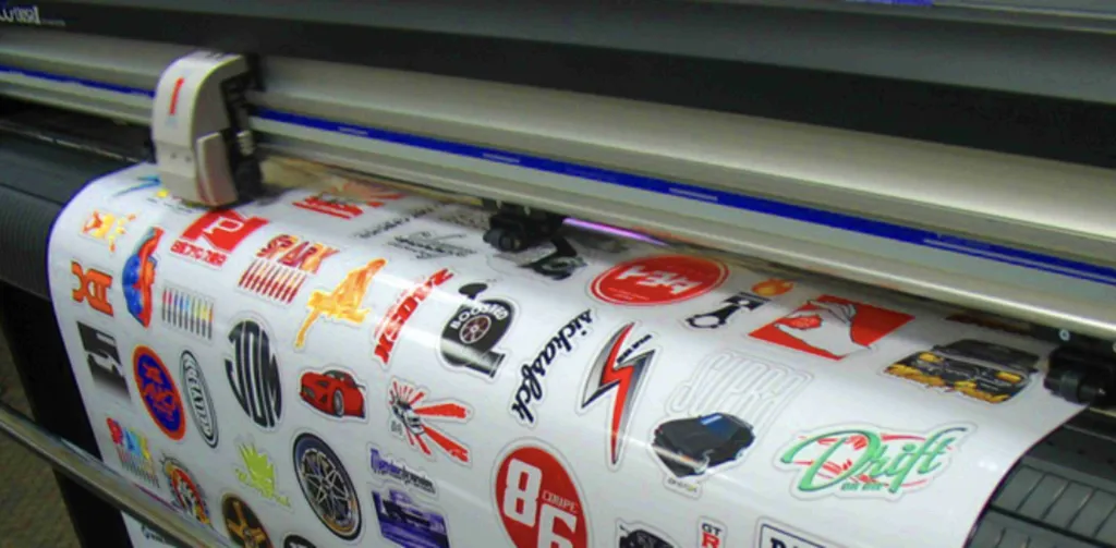 Печать на самоклеящейся пленке