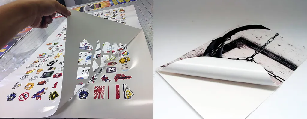 Печать наклеек А3