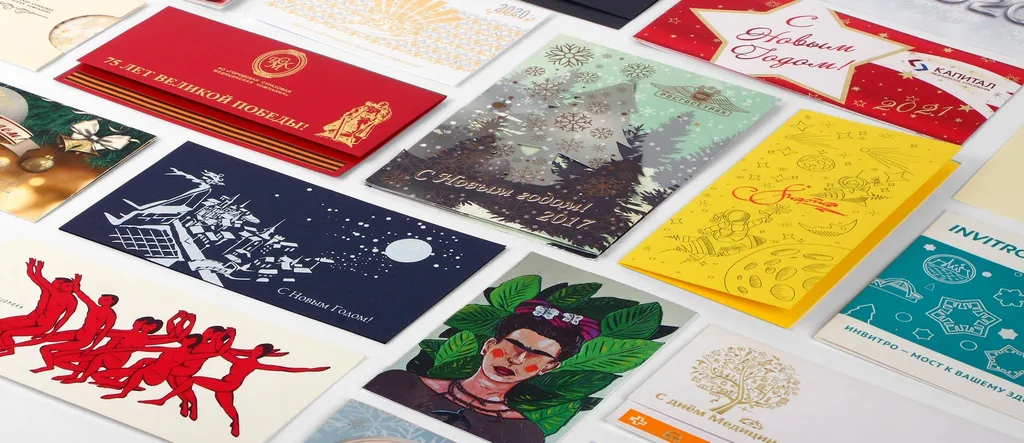 Печать открыток малым тиражом