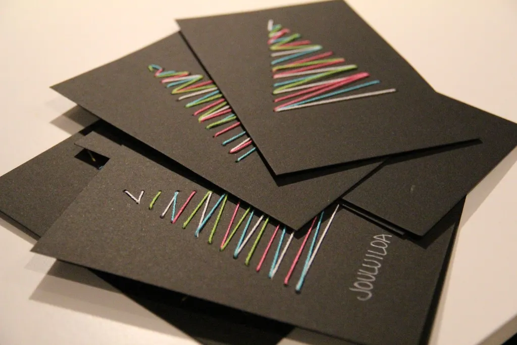 Печать открыток на дизайнерской бумаге