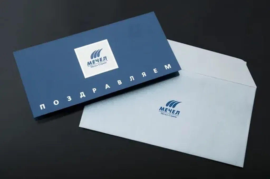 Печать открыток с логотипом