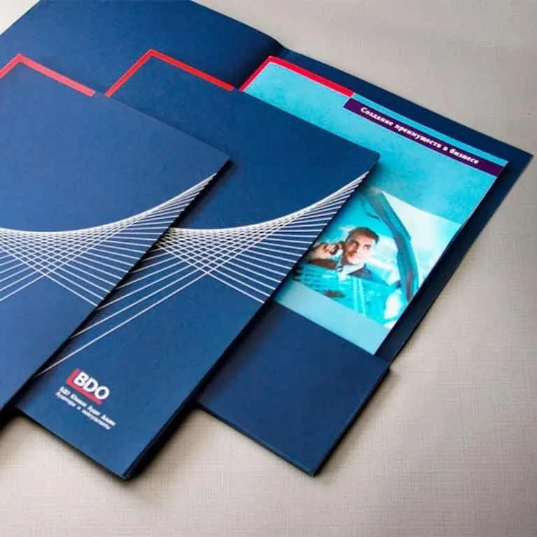 Печать папок А4