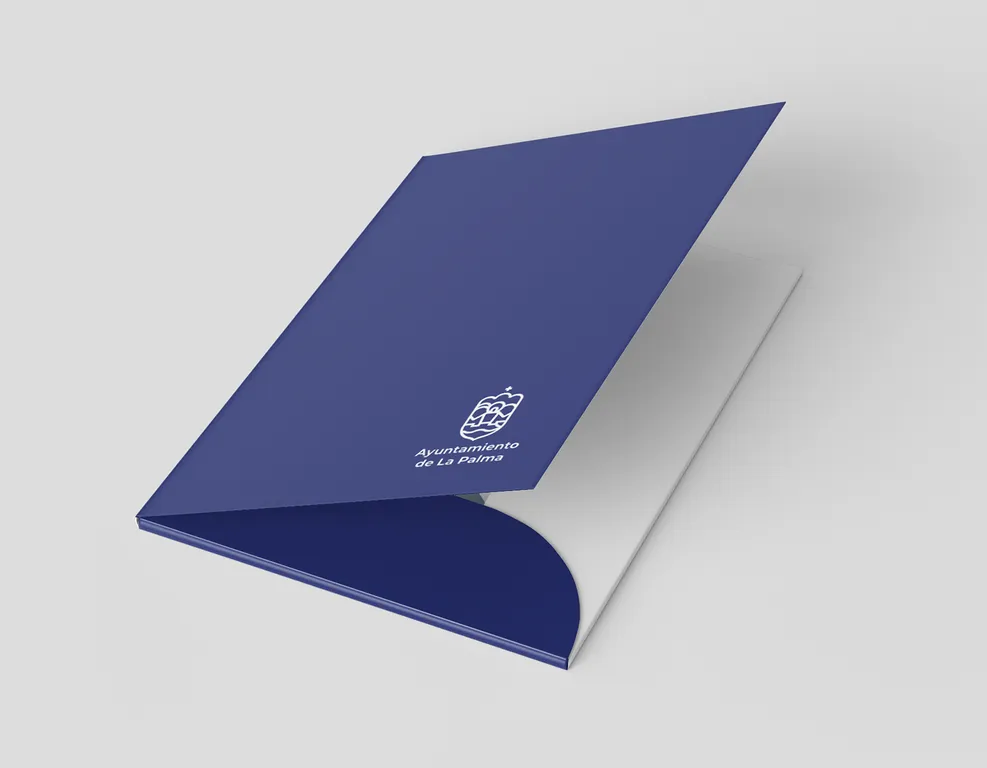 Печать папок с логотипом компании