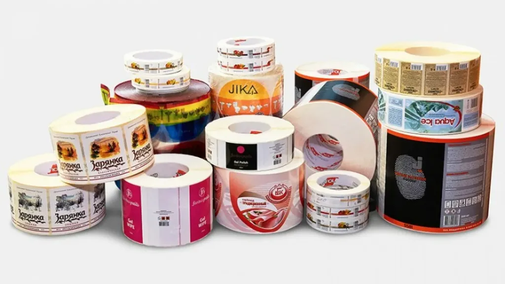 Печать самоклеящихся этикеток