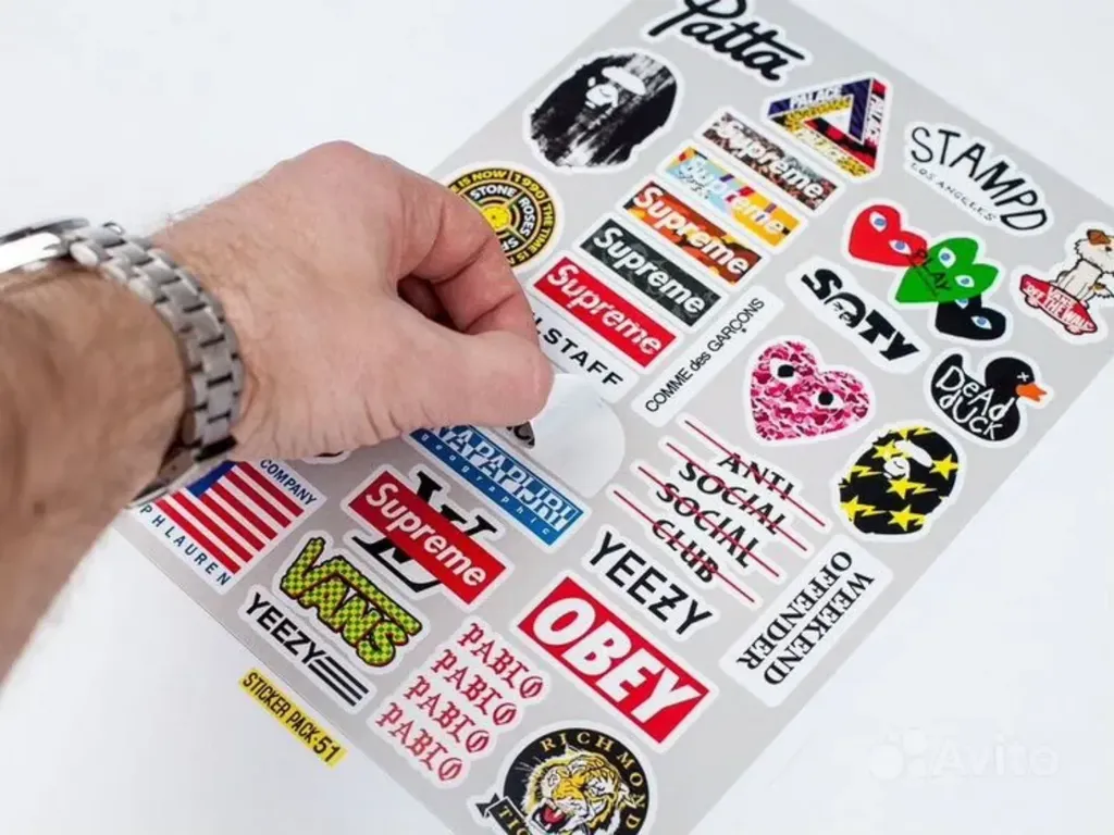 Печать стикерпаков