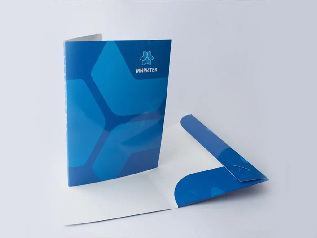 Печать вырубных папок