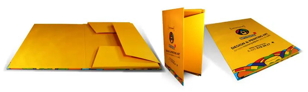 Печать вырубных папок