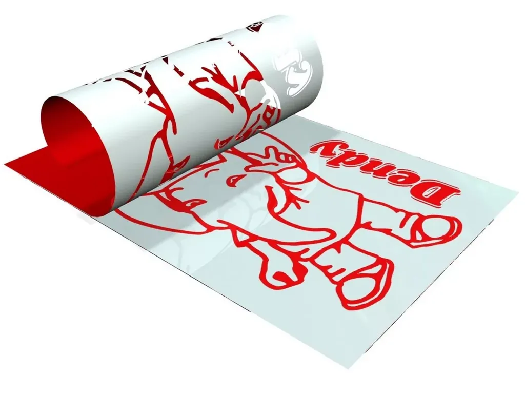 Плоттерная резка самоклейки