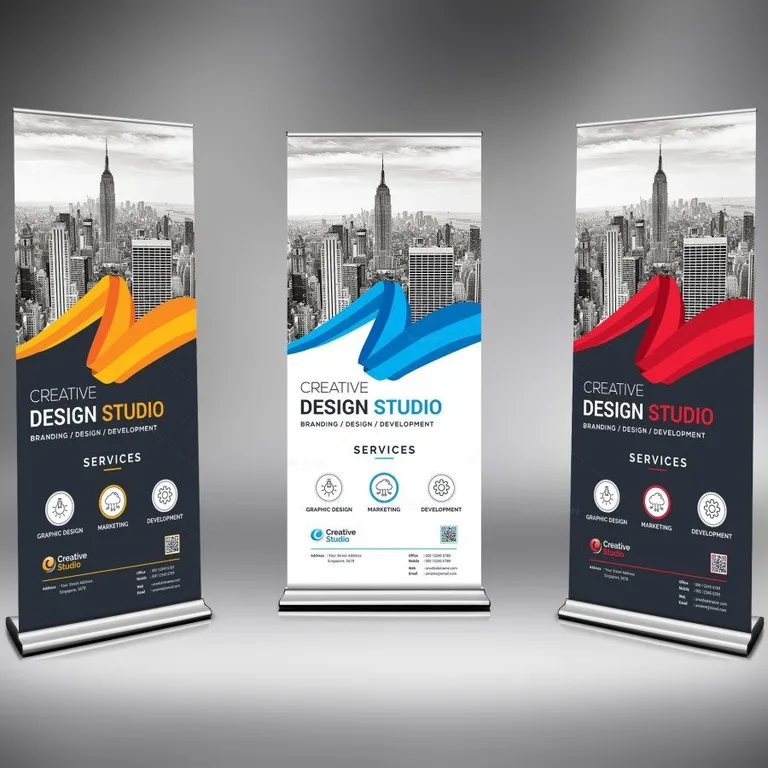 Разработка дизайн-макета для roll-up