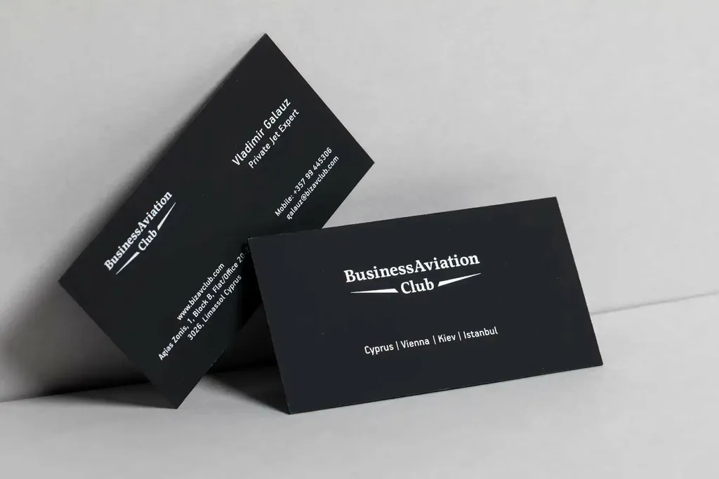 Визитки на тач кавер бумаге